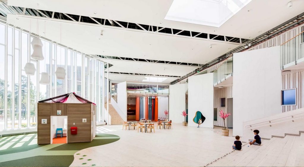幼兒園室內(nèi)大廳設(shè)計(jì)主要區(qū)域有哪些？
